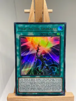 Piercing The Darkness - Ultra Rare 1st Edition MP21-EN257 - NM - YuGiOh - Image 1