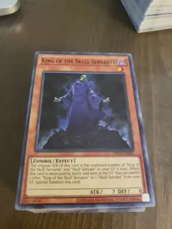 Yugioh King Of The Skull Servants Super Rare OP16-EN005 NM - Image 1