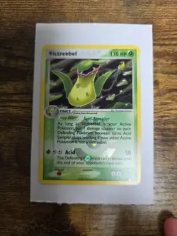 Pokemon TCG Victreebel EX FireRed & LeafGreen 17 Reverse Holo Rare Card LP - Image 1