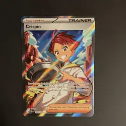 Pokemon TCG Crispin Trainer Supporter Card Stellar Crown 164/142 - Image 1