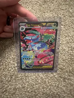 Pokemon TCG Mega Venusaur EX Card 177/132 Mega Evolution Sir - Image 1