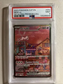 Mew ex 053 Sv: Scarlet & Violet Promo Cards Holo - Image 1