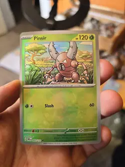Pokemon TCG Pinsir Holo Prismatic Card 003/131 Master Ball Evolutions - Image 2