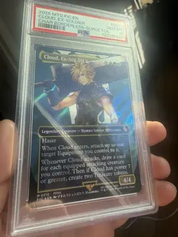 Cloud, Ex-SOLDIER (Borderless) (Surge Foil) Commander: Final Fantasy Foil - Image 3