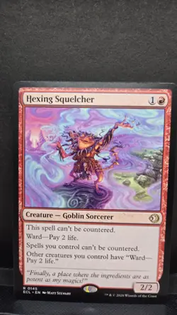 Hexing Squelcher Magic The Gathering MTG Lorwyn Eclipsed - Image 1