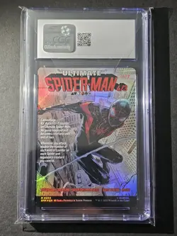 MTG CGC 9 Miles Morales (Borderless Foil) M 0234 Marvel's Spider-Man - Image 2