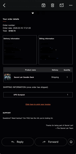 MTG Secret Lair Dandan Deck 2026 Presale [SEALED + FREE SHIPPING] - Image 3