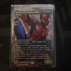 Sensational Spider-Man - SPE - 25 - Borderless - NM - MTG - Image 1