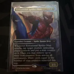 Sensational Spider-Man - SPE - 25 - Borderless - NM - MTG - Image 2