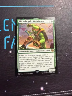 Michelangelo, Weirdness to 11 Teenage Mutant Ninja Turtles Rare - Image 1