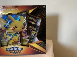 Pokemon TCG Shining Fates Pikachu V Box Collection NEW Read Description.!! - Image 3
