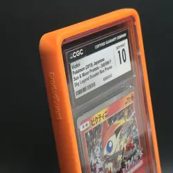 CGC 10 - Victini 340/SM-P [Sky Legend Promo] Japanese + Graded Guard Orange - Image 2