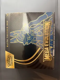 Pokemon TCG Mega Evolution Lucario ETB Factory Sealed - Image 1