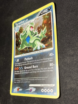 Pokemon Tyranitar 17/123 Holo Rare Mysterious Treasures Ungraded Childhood - Image 3