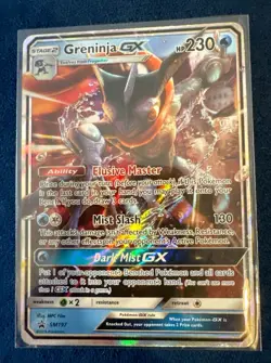 Pokemon Greninja GX Promo Holo SM197 Stage 2 GX 230 HP English - Image 1