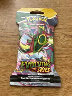 Pokemon Evolving Skies Sleeved Booster Pack Factory Sealed - Image 1
