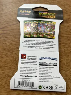 Pokemon Evolving Skies Sleeved Booster Pack Factory Sealed - Image 2