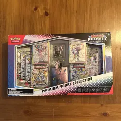 Pokemon TCG Scarlet and Violet Prismatic Evolutions Premium Figure Collection - Image 1