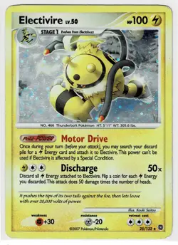 Electivire 25/132 Pokemon Diamond & Pearl Secret Wonders Holo - Image 1
