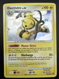 Electivire 25/132 Pokemon Diamond & Pearl Secret Wonders Holo - Image 3