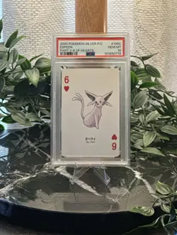 2000 POKEMON SILVER P/C ESPEON PART 2-6 OF HEARTS PSA 10 +5 mega symphonia packs - Image 1
