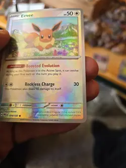 Pokemon Eevee TCG Poke Ball Pattern, 074/131, Sv: Prismatic Evolutions Holo - Image 4