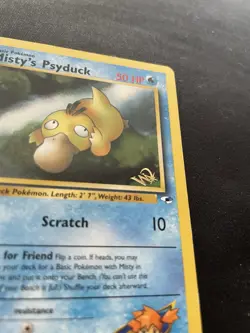 Pokemon Misty's Psyduck Gym Heroes 54/132 Uncommon 50 HP Unlimited Regular - Image 4