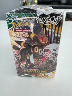 Pokemon TCG Sword and Shield Evolving Skies Booster Box Factory Sealed 820650818776 - Image 3