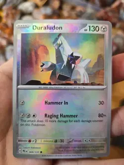 Pokemon TCG Prismatic Evolutions Duraludon Masterball 069/131 - Image 1
