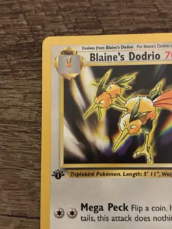 Pokemon TCG Blaine's Dodrio Gym Challenge 1st Edition 32/132 Uncommon 70 HP - Image 3