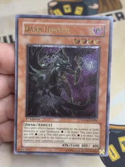 Dark Hunter TDGS-EN033 1st Edition Ultimate Rare YuGiOh NM - Image 2