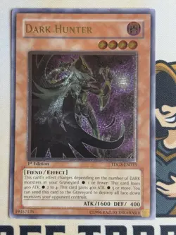 Dark Hunter TDGS-EN033 1st Edition Ultimate Rare YuGiOh NM - Image 3