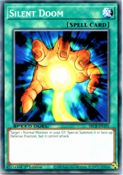SILENT DOOM SBCB-EN101 - Common - 1st Edition Yugioh - Image 1