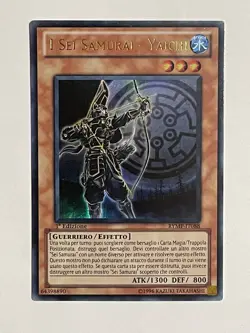 Yu Gi Oh I Sei Samurai Yaichi, RYMP-IT088, 1^ed-Ultra Rara - Image 1