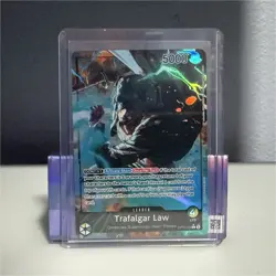 One Piece Trafalgar Law Leader Royal Blood Foil OP10-022 5000 Power Std - Image 1