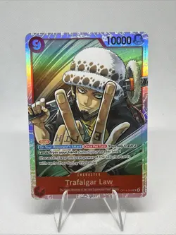 Trafalgar Law One Piece Alt Art OP14-009 (SR) NM-M English - Image 1