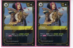 Riftbound TCG Origins English OGN 232/298 RARE Fiora Victorious (2 CARDS) - Image 1