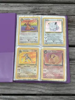Vintage 1999 Pokemon Card Binder w/ 57 Vintage Pokemon & Pocket Monster Cards - Image 2