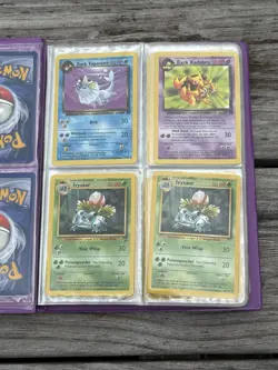 Vintage 1999 Pokemon Card Binder w/ 57 Vintage Pokemon & Pocket Monster Cards - Image 3