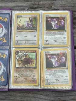 Vintage 1999 Pokemon Card Binder w/ 57 Vintage Pokemon & Pocket Monster Cards - Image 5