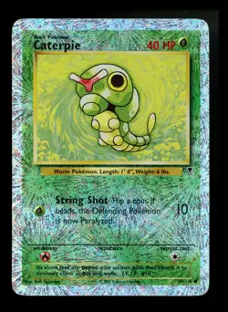 Caterpie 69/110 Legendary Collection 2002 Reverse Holo Pokemon Card TCG - Image 1