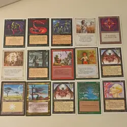 Magic: The Gathering Vintage Lot - 15 Cards, Goblin Chirurgeon, Kjeldoran Dead - Image 1