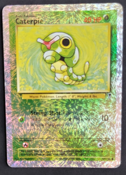 Caterpie 69/110 Reverse Holo Legendary Collection Pokemon Card DMG - Image 1
