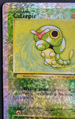 Caterpie 69/110 Reverse Holo Legendary Collection Pokemon Card DMG - Image 2