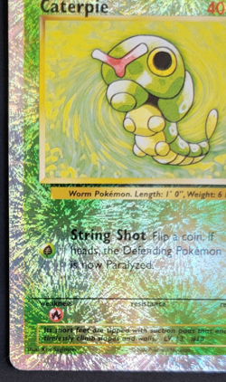 Caterpie 69/110 Reverse Holo Legendary Collection Pokemon Card DMG - Image 5