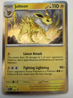 Jolteon - 169 (Cosmos Holo) 169 Sv: Scarlet & Violet Promo Cards Holo - Image 2