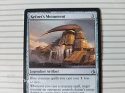 Magic: The Gathering Card - Amonkhet ~ Uncommon ~ Kefnet's Monument - Image 2