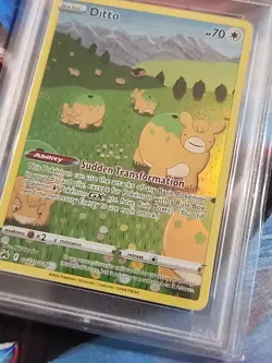 Ditto Crown Zenith Galarian Gallery Holo Card GG22/GG70 PSA 9 - Image 4