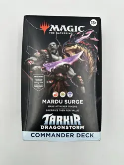 Magic MTG Mardu Surge Tarkir Dragonstorm Commander Deck 2025 SEALED - Image 1