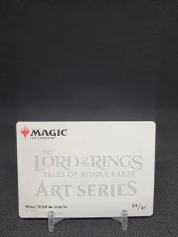 The Lord of the Rings: Tales of Middle Earth Art Series Minas Tirith 55/81 MTG - Image 2